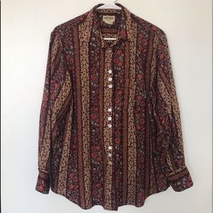 Guess Patterned Dress Shirt